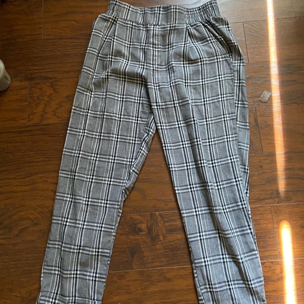 Plaid pants